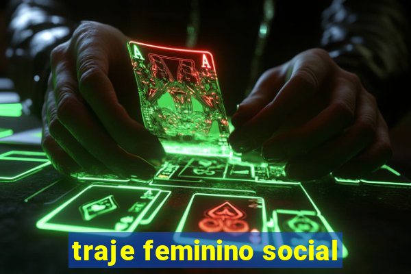 traje feminino social